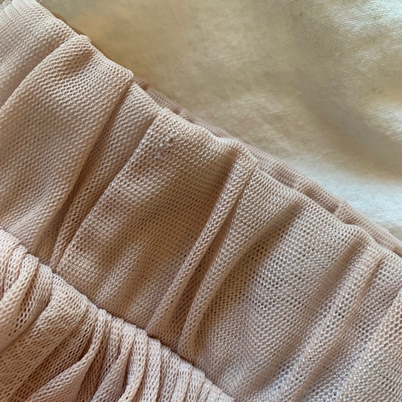 Blush Pink Tulle Skirt - Picture 6 of 6
